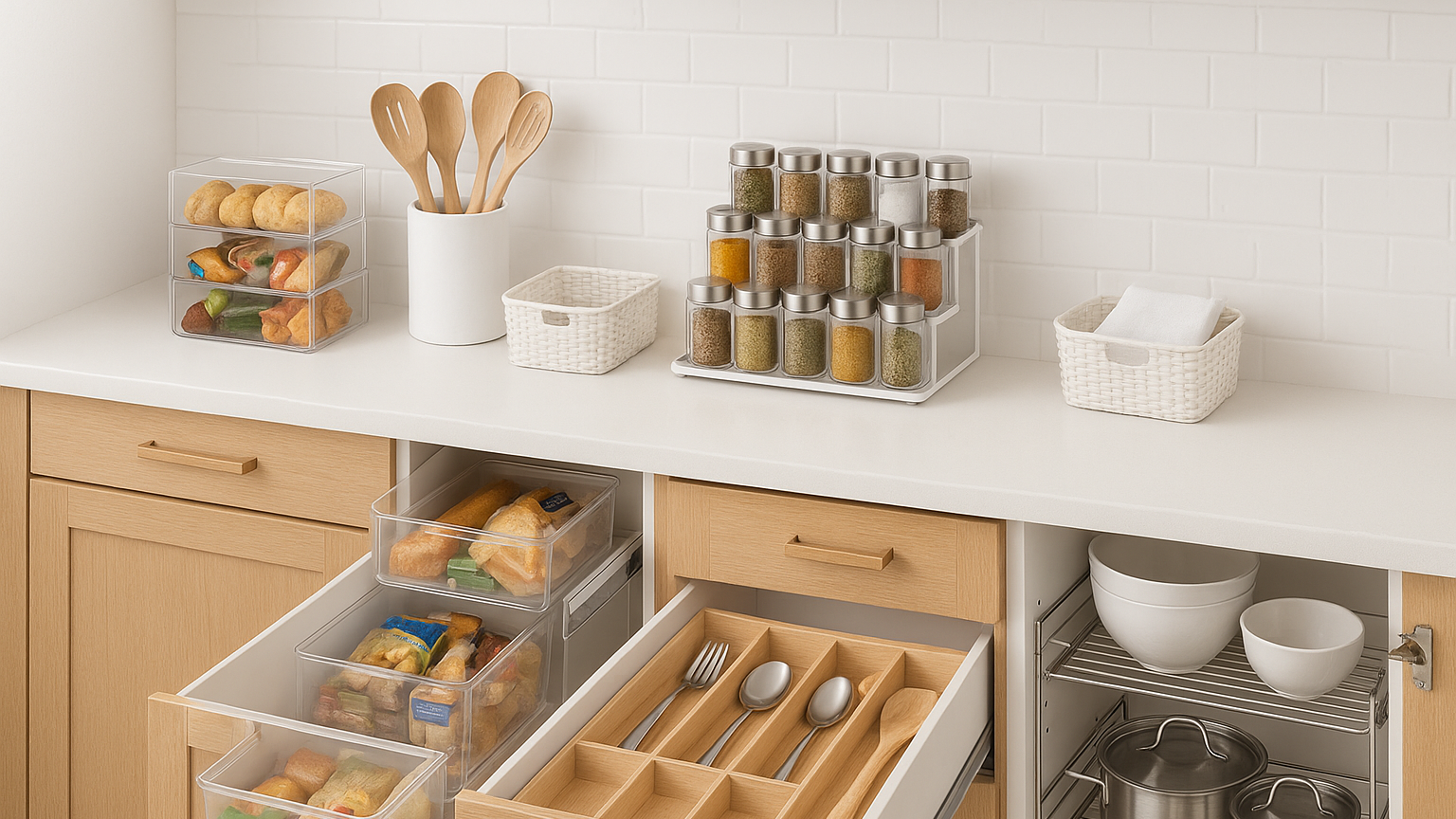 organizadores para la cocina